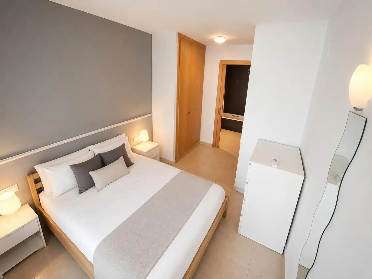 Bedroom of Flat for sale in Sitges  with Air Conditioner, Heating and Balcony