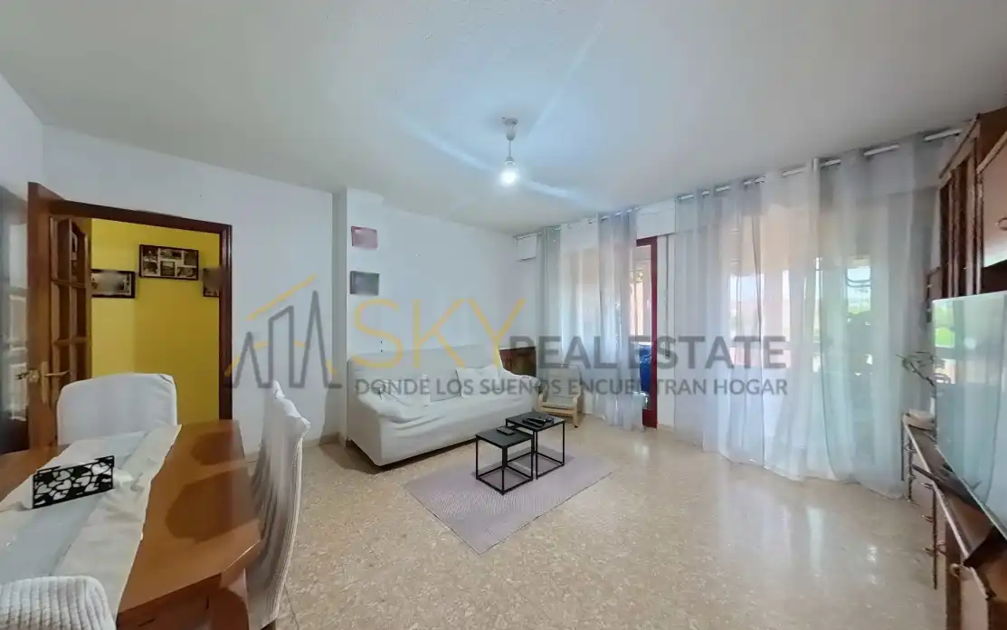 Sala de estar de Piso en venta en Madrid con Terraza