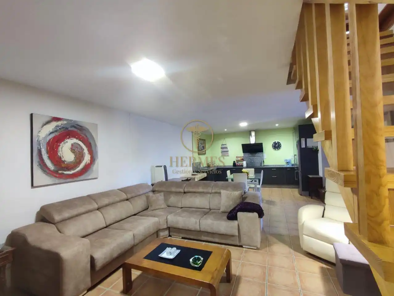 Sala de estar de Casa o chalet en venta en Mos con Calefacción, Jardín privado y Terraza