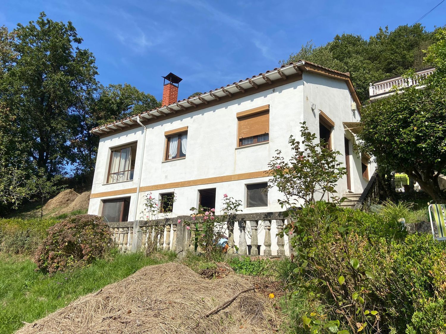 Exterior view of House or chalet for sale in Mieres (Asturias)  with Heating, Terrace and Storage room