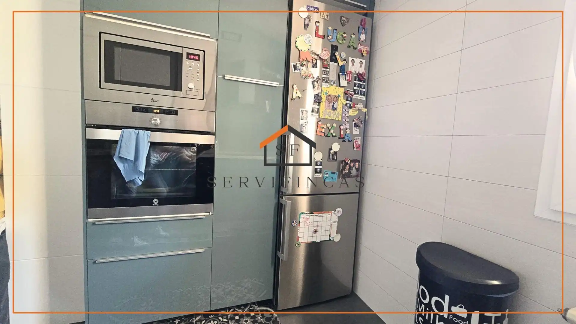 Cocina de Dúplex en venta en Madrid con Aire acondicionado, Trastero y Amueblado