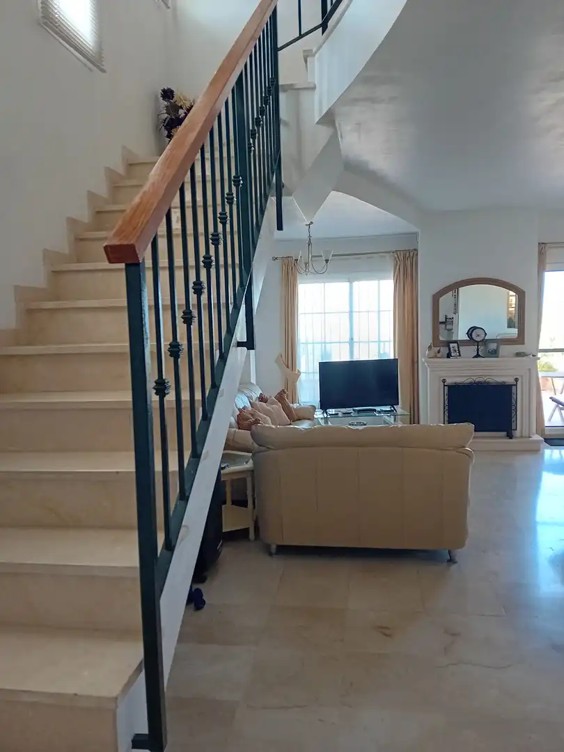 Living room of Detached homes for sale in Manilva  with Air Conditioner, Private garden and Terrace
