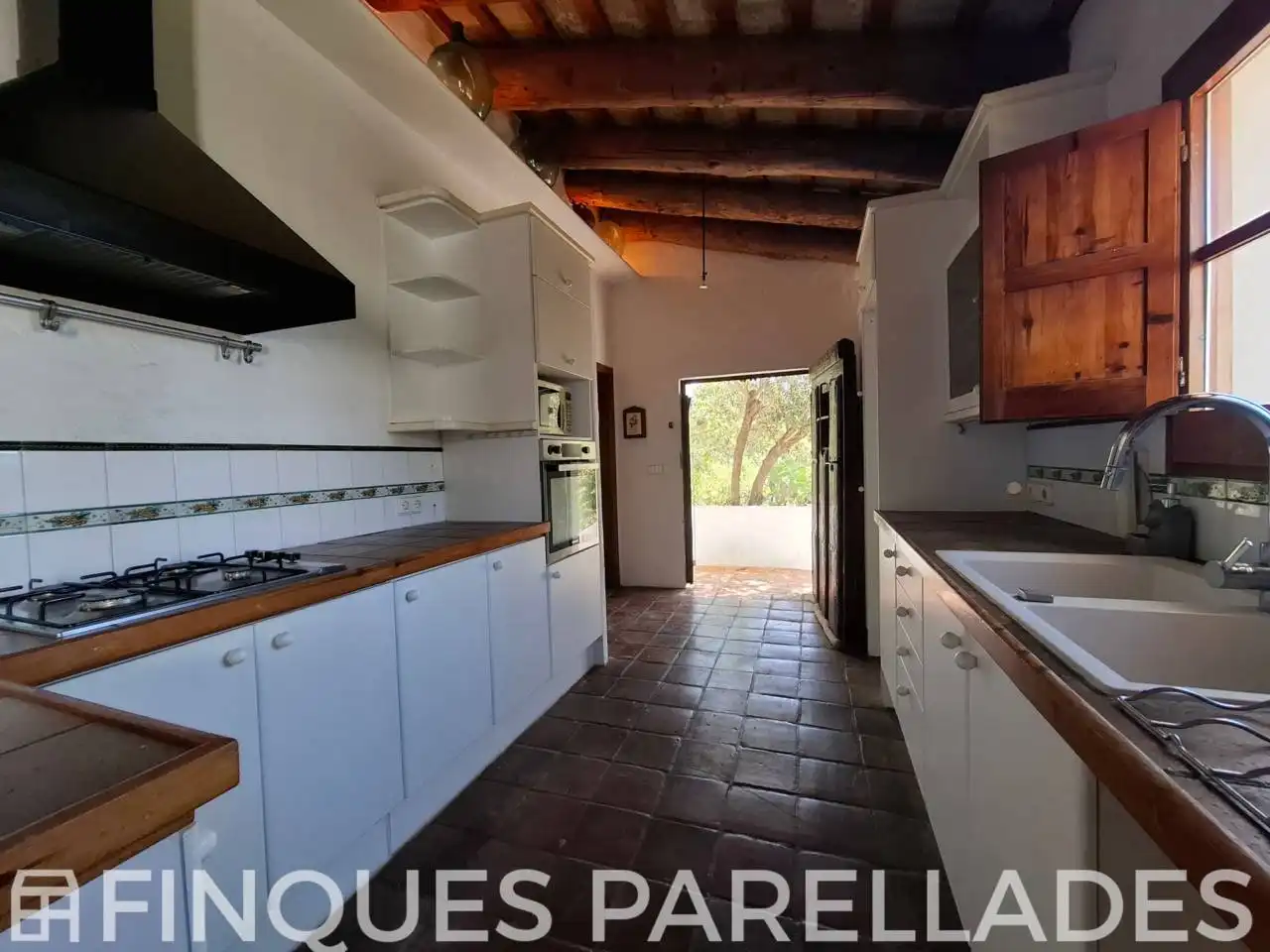 Cocina de Casa o chalet en venta en Sitges con Jardín privado y Terraza
