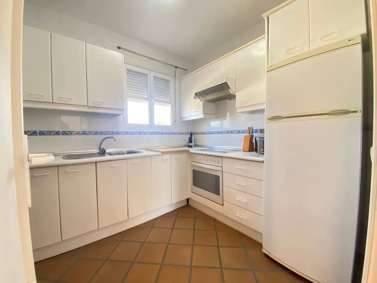 Kitchen of Flat for rent in Islantilla  with Air Conditioner, Terrace and Storage room