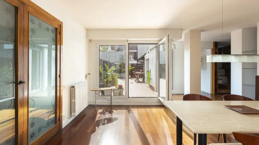 Jardín de Ático en venta en Barcelona con Terraza y Piscina