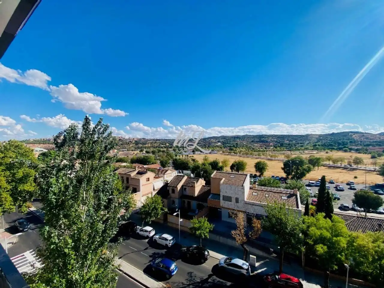Vista exterior de Pis en venda en Toledo amb Aire condicionat, Terrassa i Moblat
