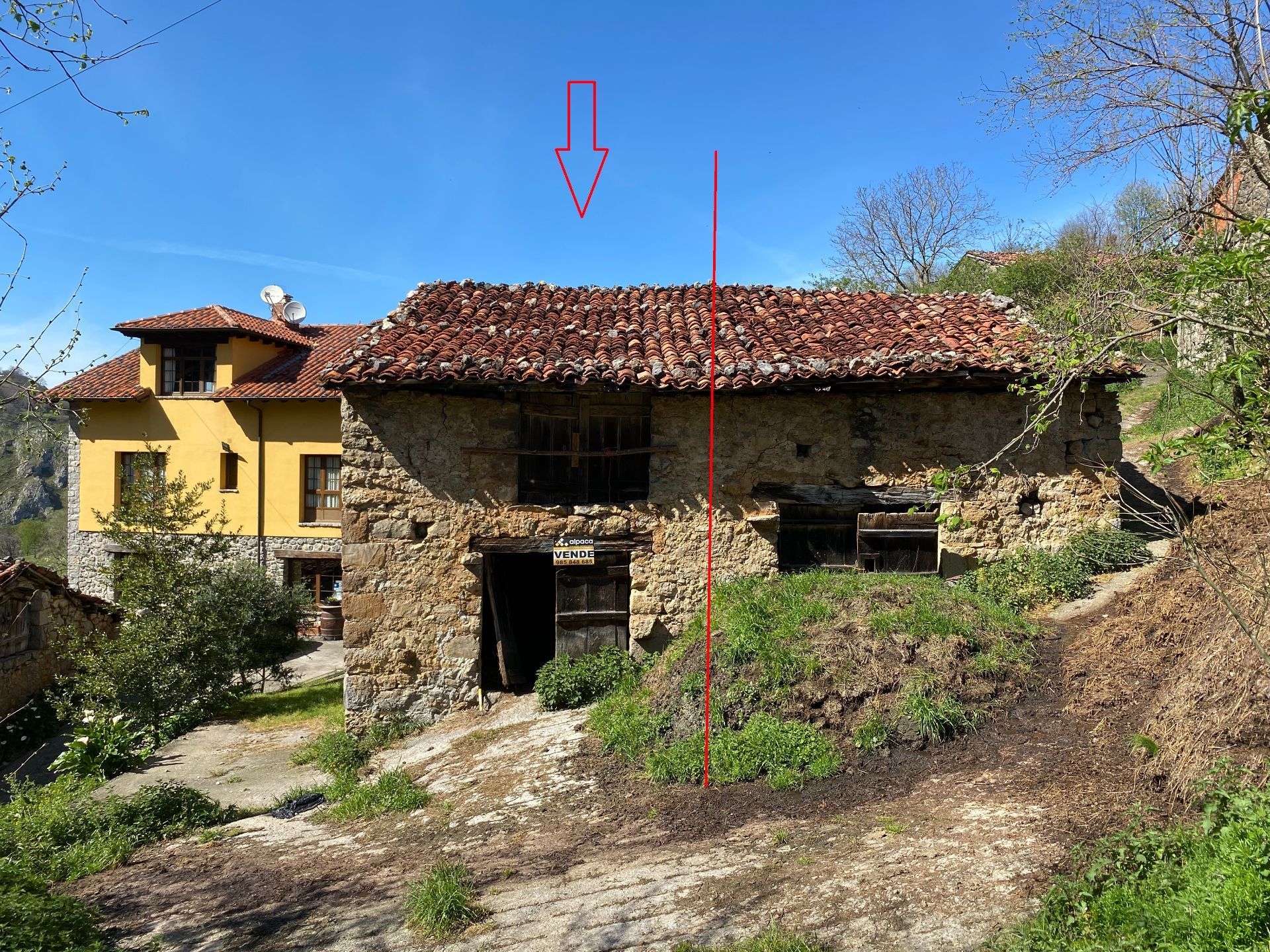 Exterior view of House or chalet for sale in Cangas de Onís