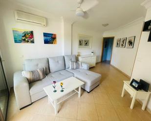 Living room of Apartment to rent in Villajoyosa / La Vila Joiosa  with Air Conditioner, Terrace and Balcony