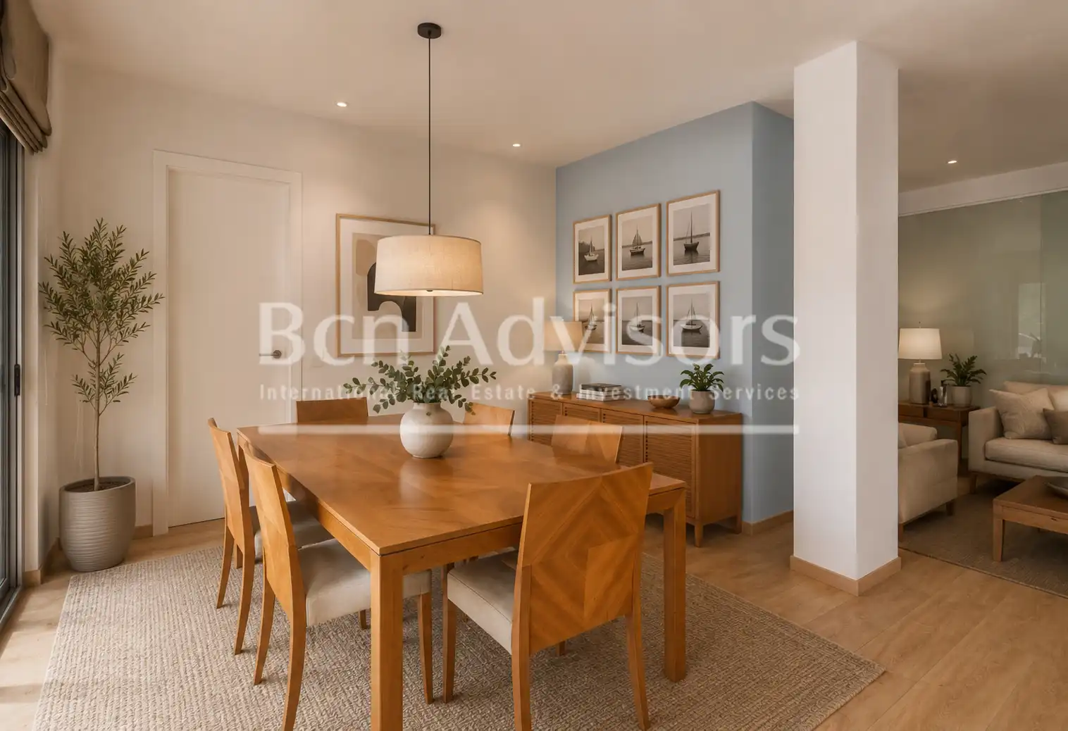Comedor de Piso en venta en Barcelona con Aire acondicionado, Calefacción y Jardín privado