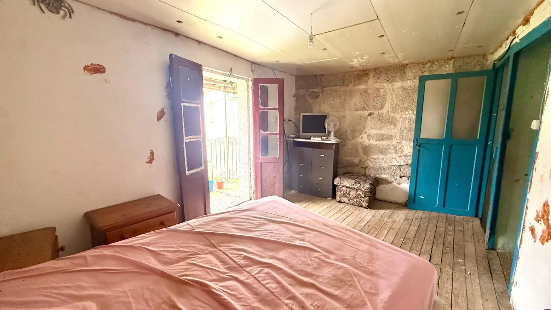 Bedroom of Houses for sale in Sandiás  with Private garden and Balcony