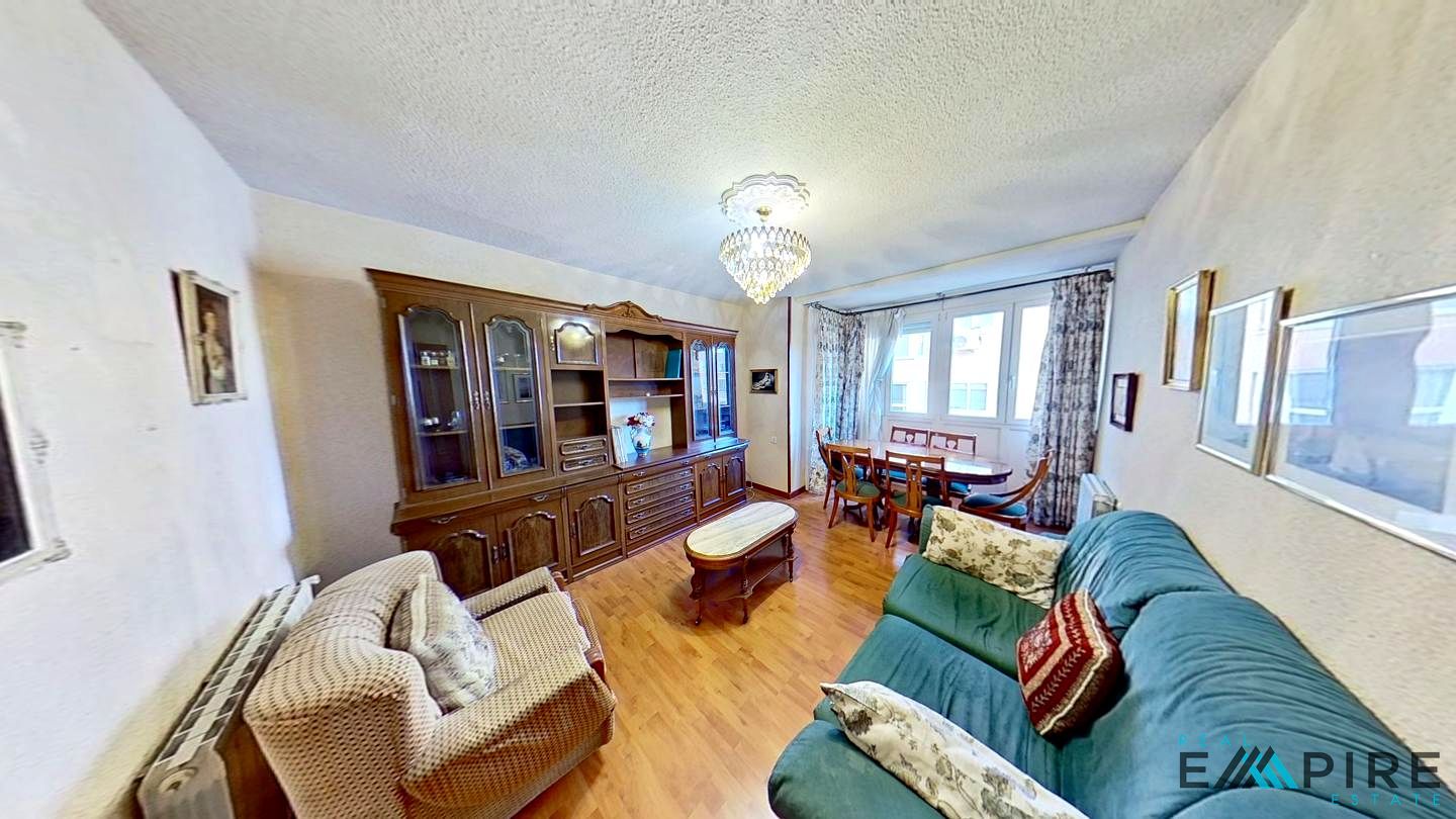 Sala d'estar de Pis en venda en Alcorcón amb Calefacció, Parquet i Terrassa