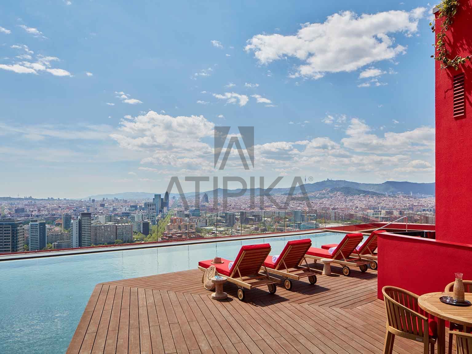 Terrace of Flat for sale in  Barcelona Capital  with Terrace, Home automation and Community pool
