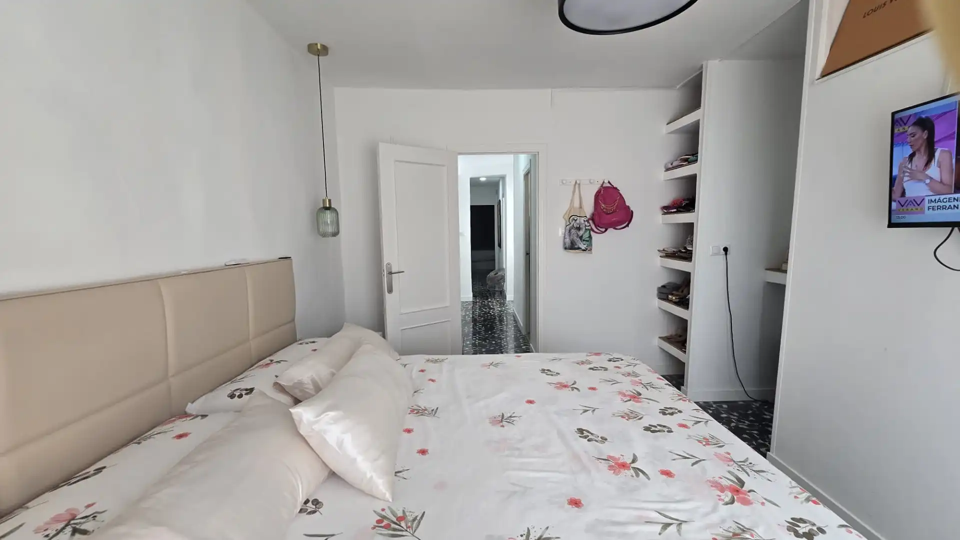 Dormitori de Casa adosada de lloguer en Oliva amb Aire condicionat, Moblat i Forn
