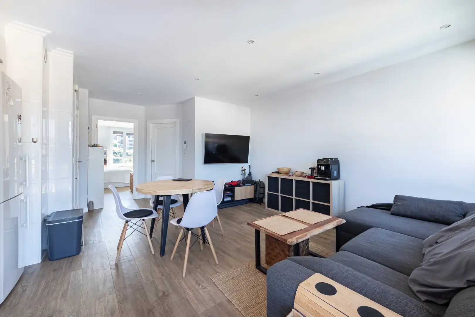 Sala de estar de Piso en venta en Bilbao  con Calefacción, Trastero y Amueblado