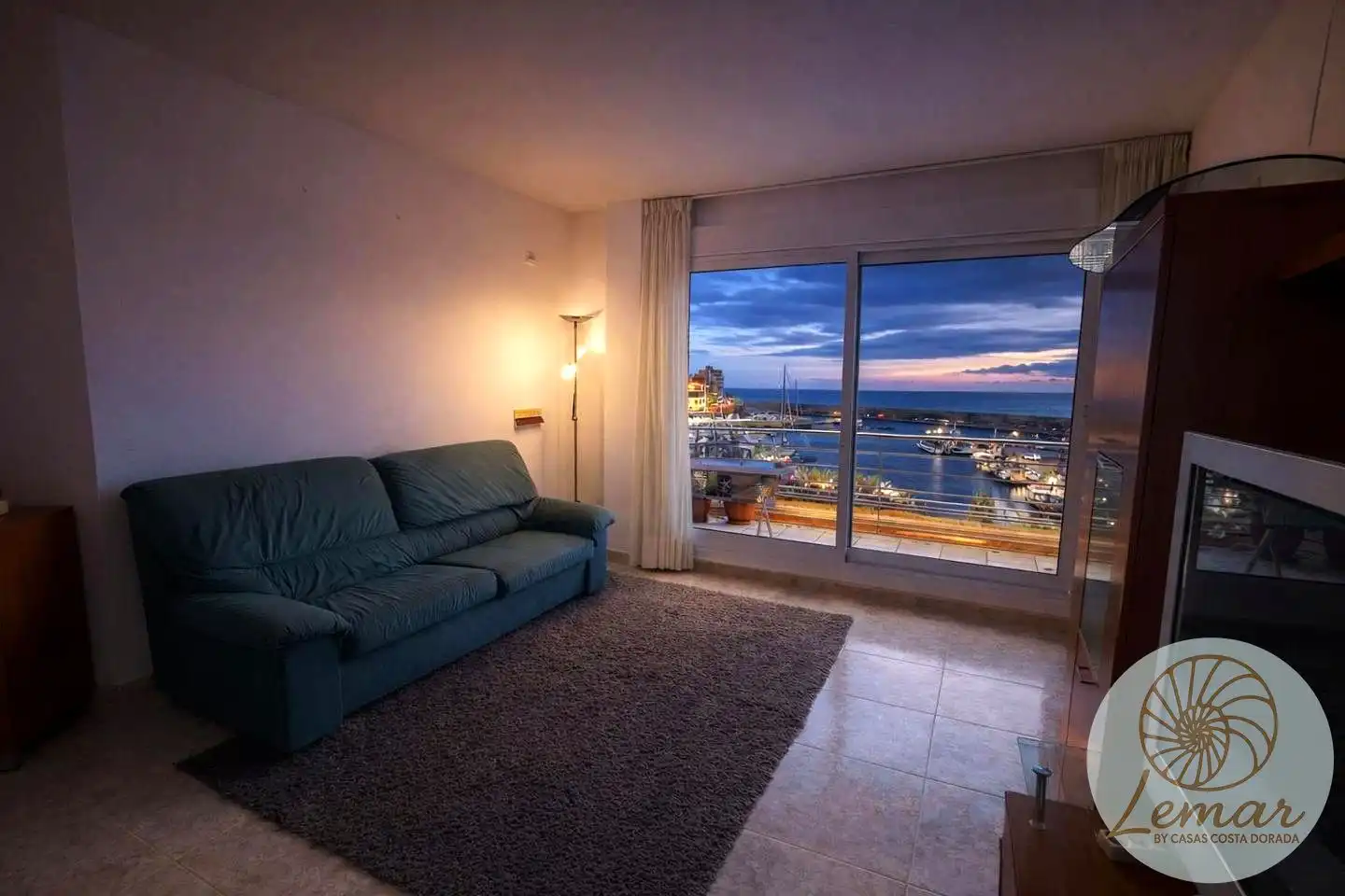 Living room of Flat for sale in L'Ametlla de Mar   with Air Conditioner and Furnished