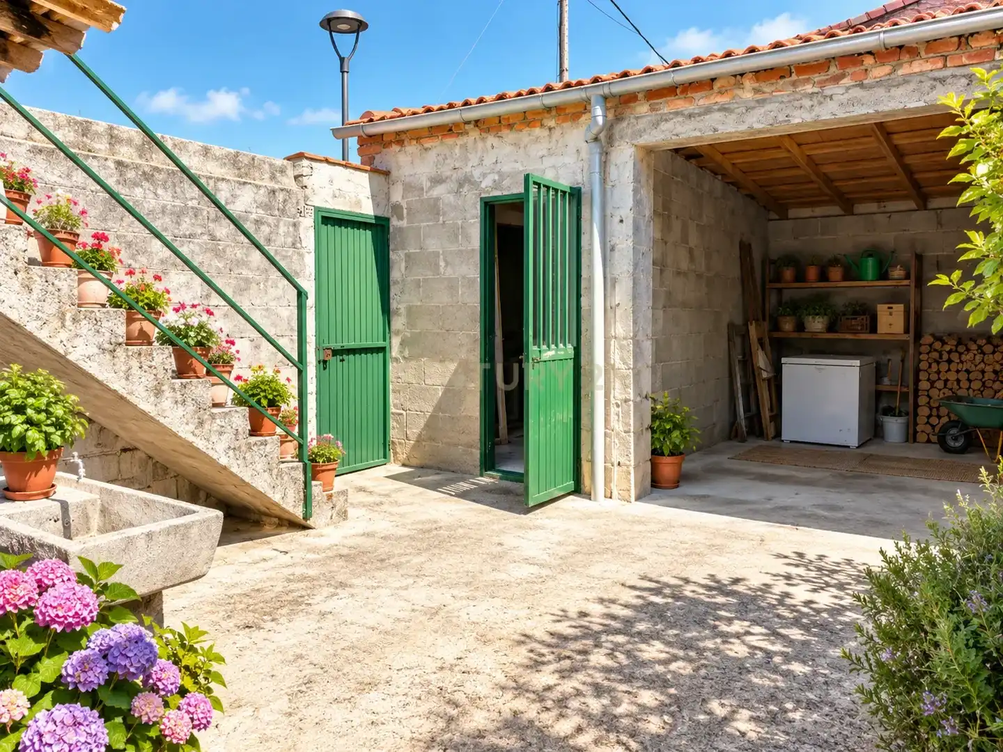 Exterior view of Houses for sale in Madrigalejo, Cáceres