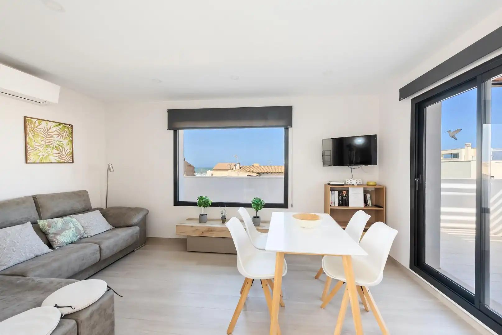 Sala d'estar de Casa o xalet en venda en Santa Margalida amb Aire condicionat, Jardí privat i Piscina