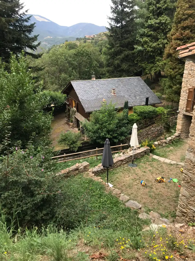 Garden of Country homes for sale in Ribes de Freser  with Heating, Private garden and Parquet flooring
