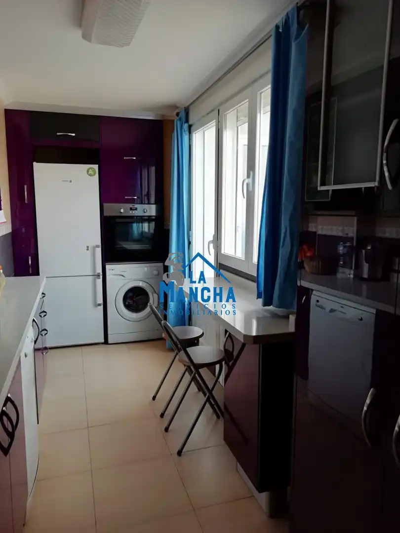 Küche von Dachboden zum Verkauf in Albacete mit Klimaanlage, Heizung und Terrasse
