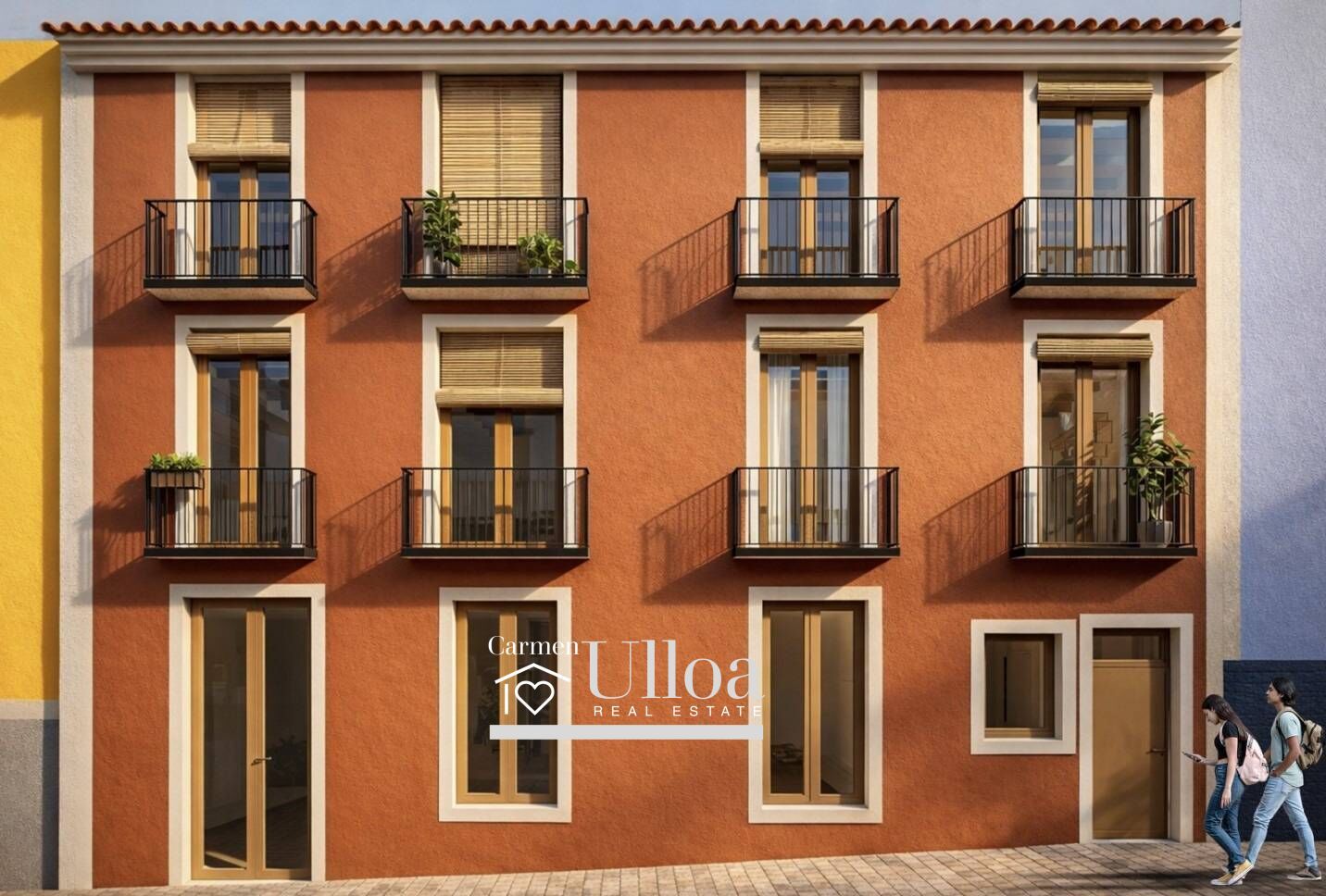 Vista exterior de Planta baixa en venda en Villajoyosa / La Vila Joiosa amb Jardí privat, Terrassa i Balcó