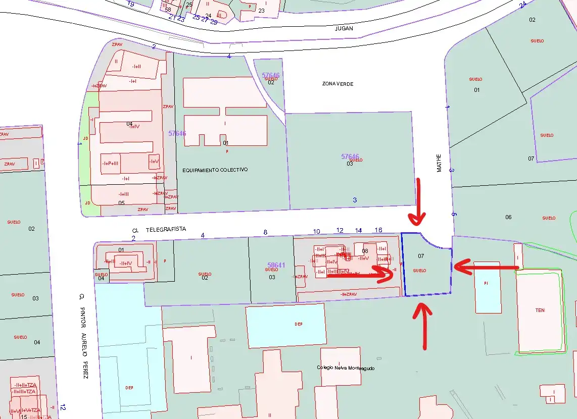 Terreno industrial en venta en Murcia