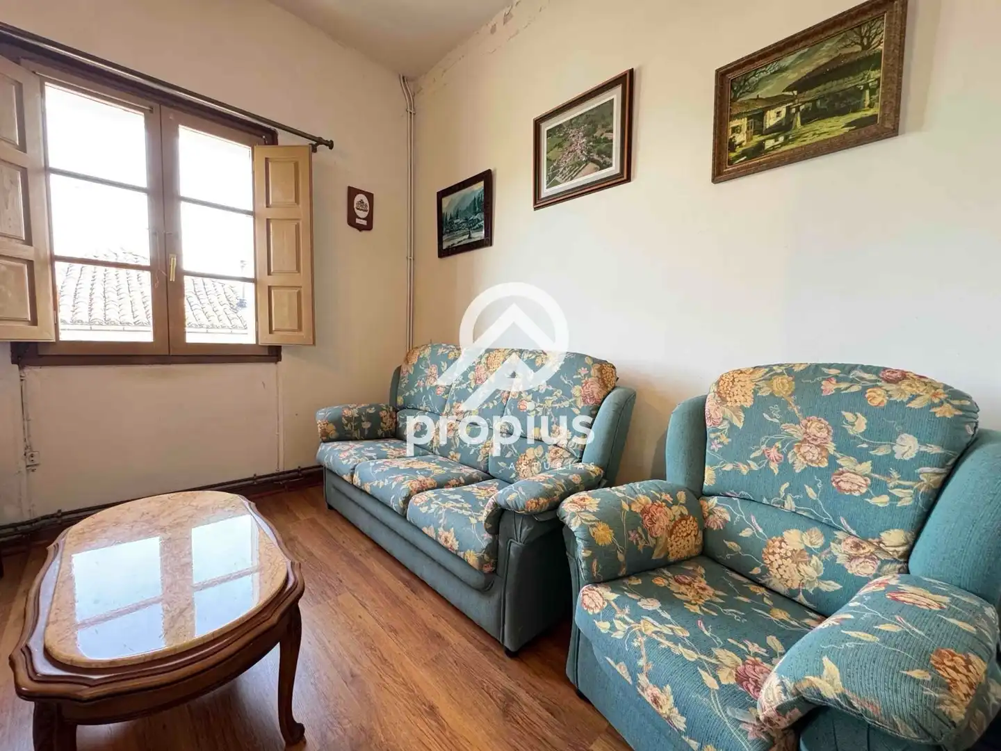 Living room of Flat for sale in Piloña  with Heating, Storage room and Balcony