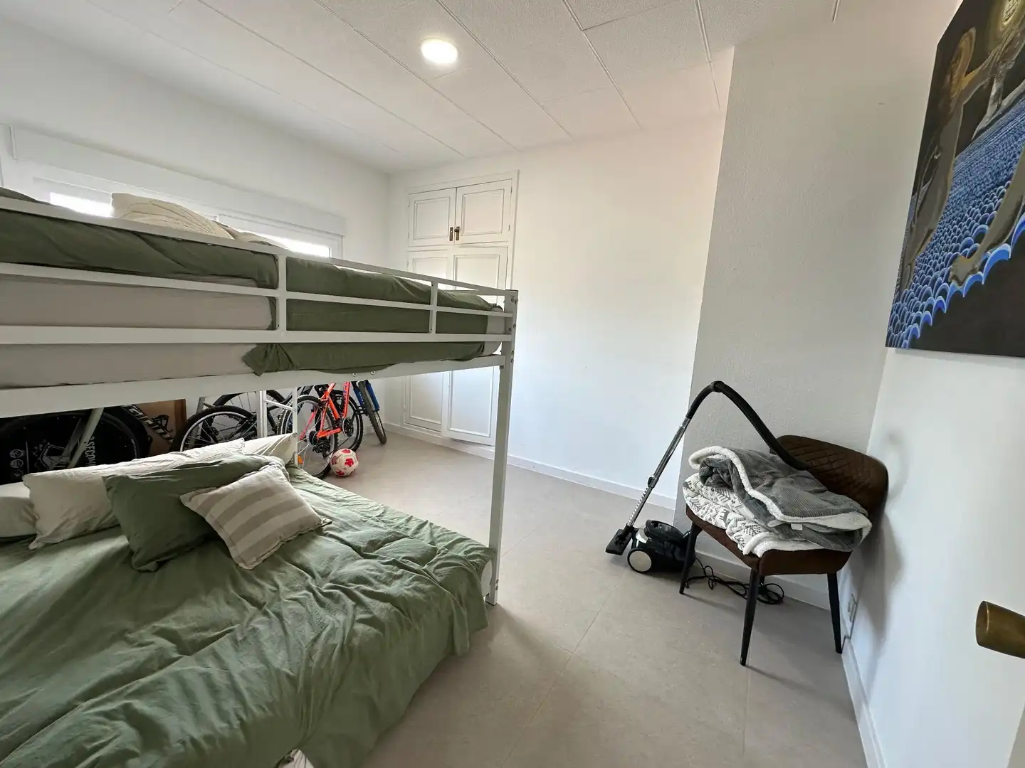 Bedroom of Flat for sale in Roses  with Air Conditioner, Heating and Terrace