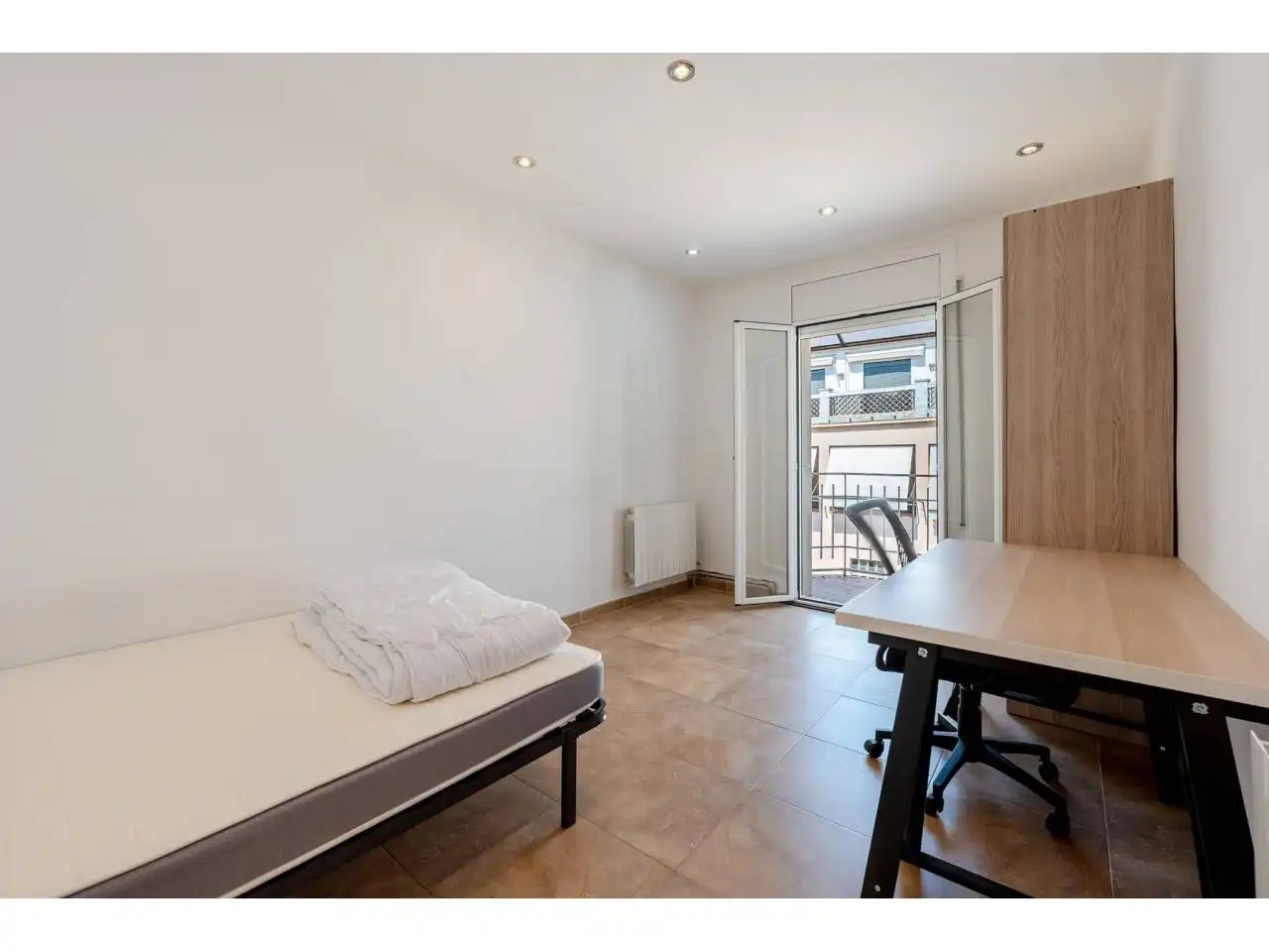 Schlafzimmer von Wohnung zum Verkauf in Manresa mit Klimaanlage, Heizung und Terrasse