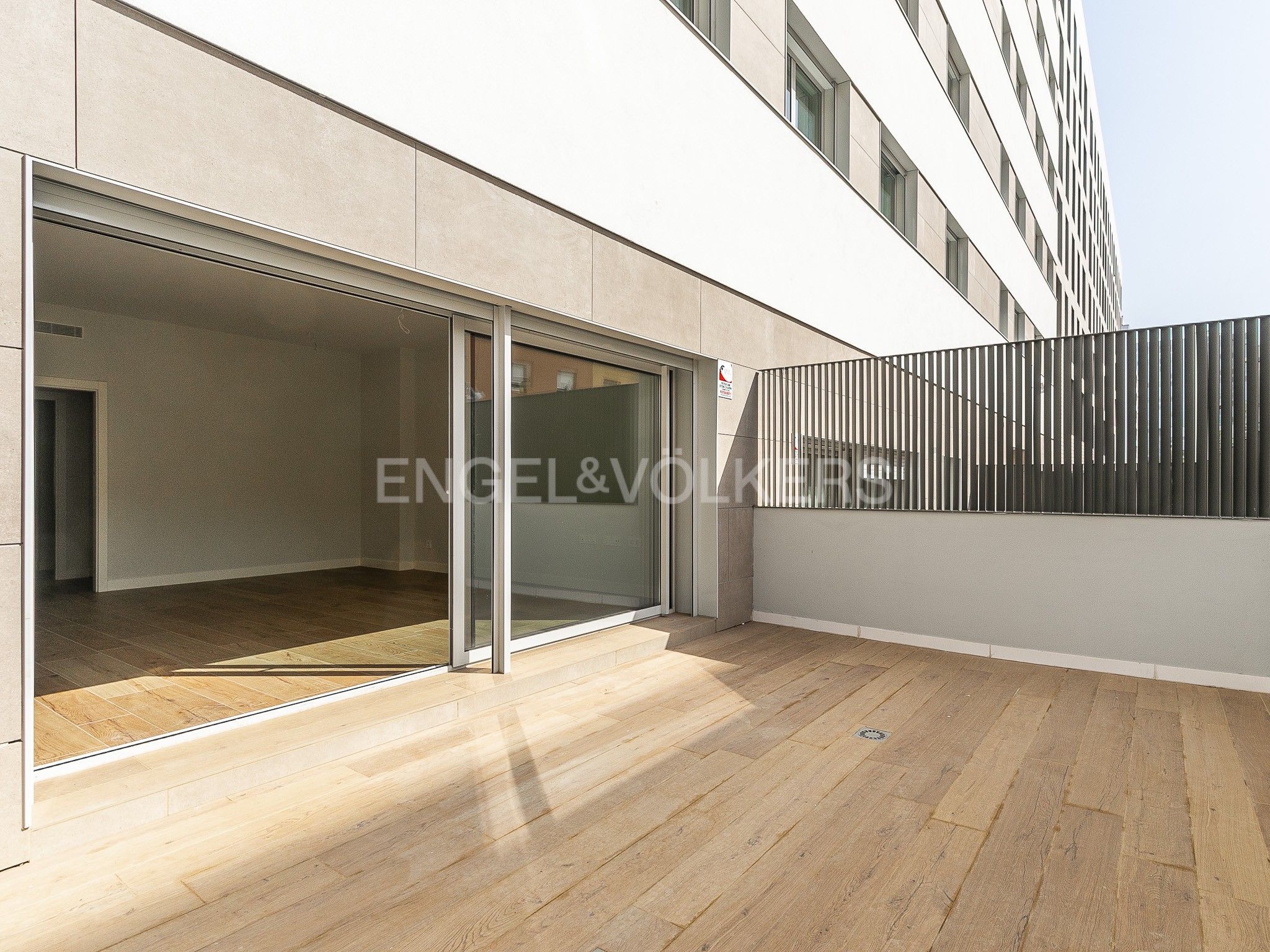 Terrace of Apartment to rent in  Barcelona Capital  with Air Conditioner, Heating and Parquet flooring