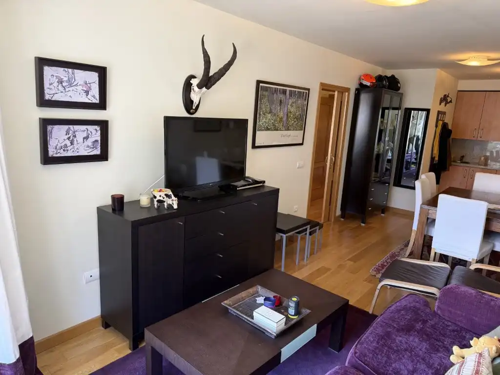 Sala d'estar de Apartament en venda en Sierra Nevada amb Piscina