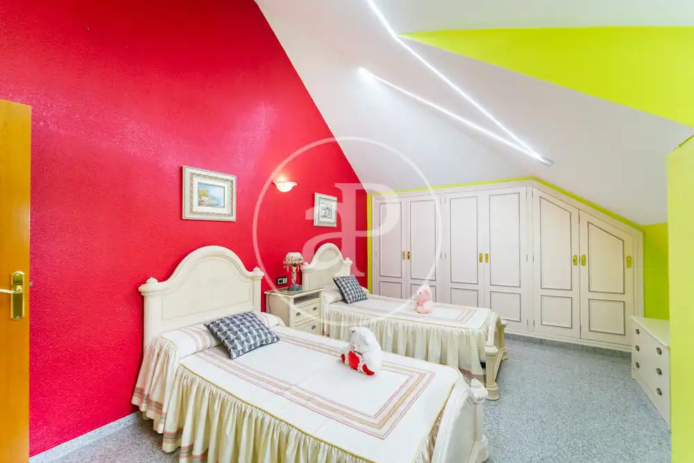 Bedroom of Houses for sale in San Vicente del Raspeig / Sant Vicent del Raspeig  with Air Conditioner, Heating and Private garden