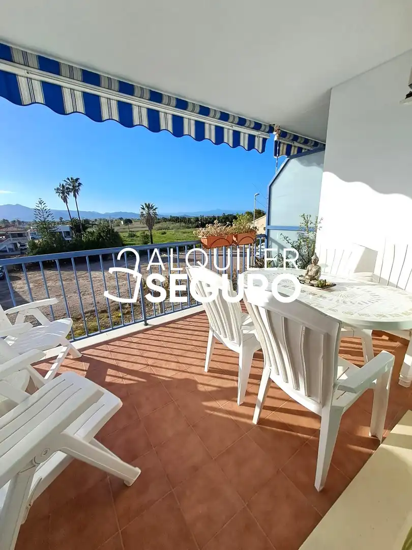Terraza de Piso de alquiler en Nules con Aire acondicionado, Terraza y Piscina