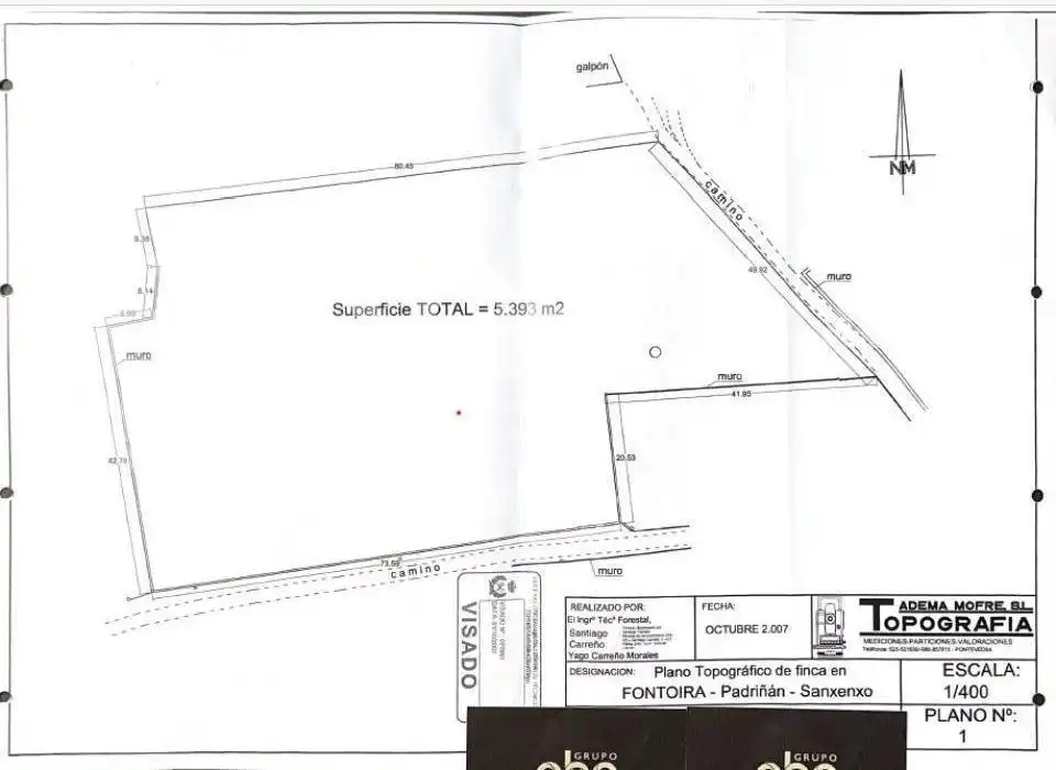 Residential land for sale in Lugar Fontoira - Sanxenxo, imagen 2
