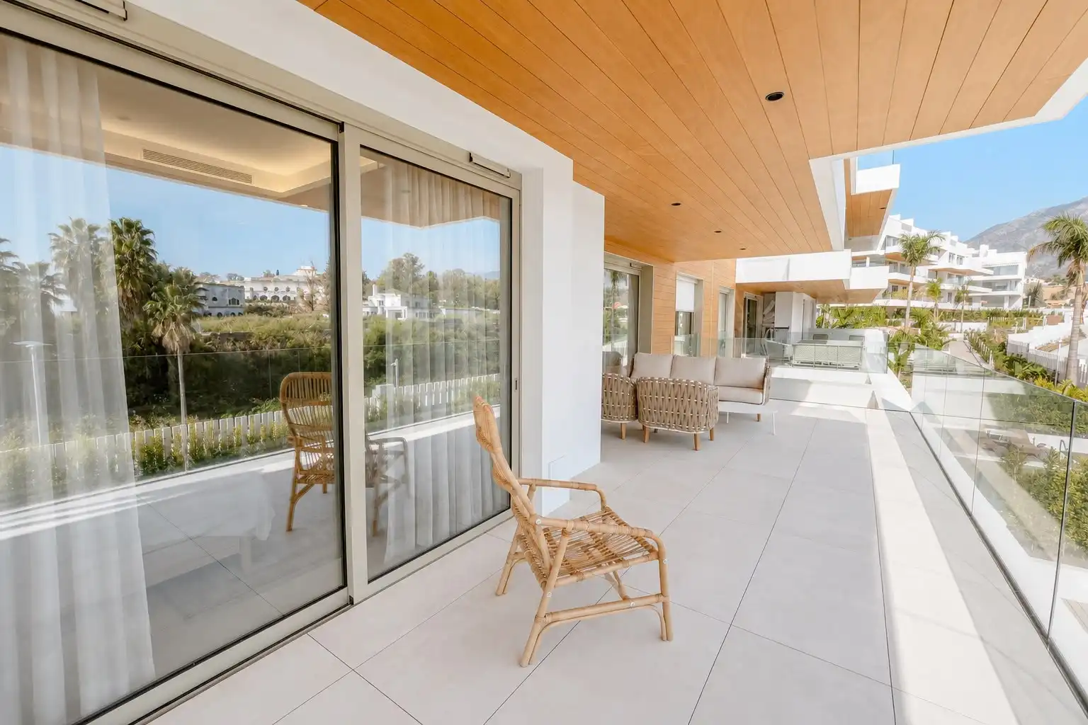 Terrassa de Apartament en venda en Marbella amb Aire condicionat, Terrassa i Traster