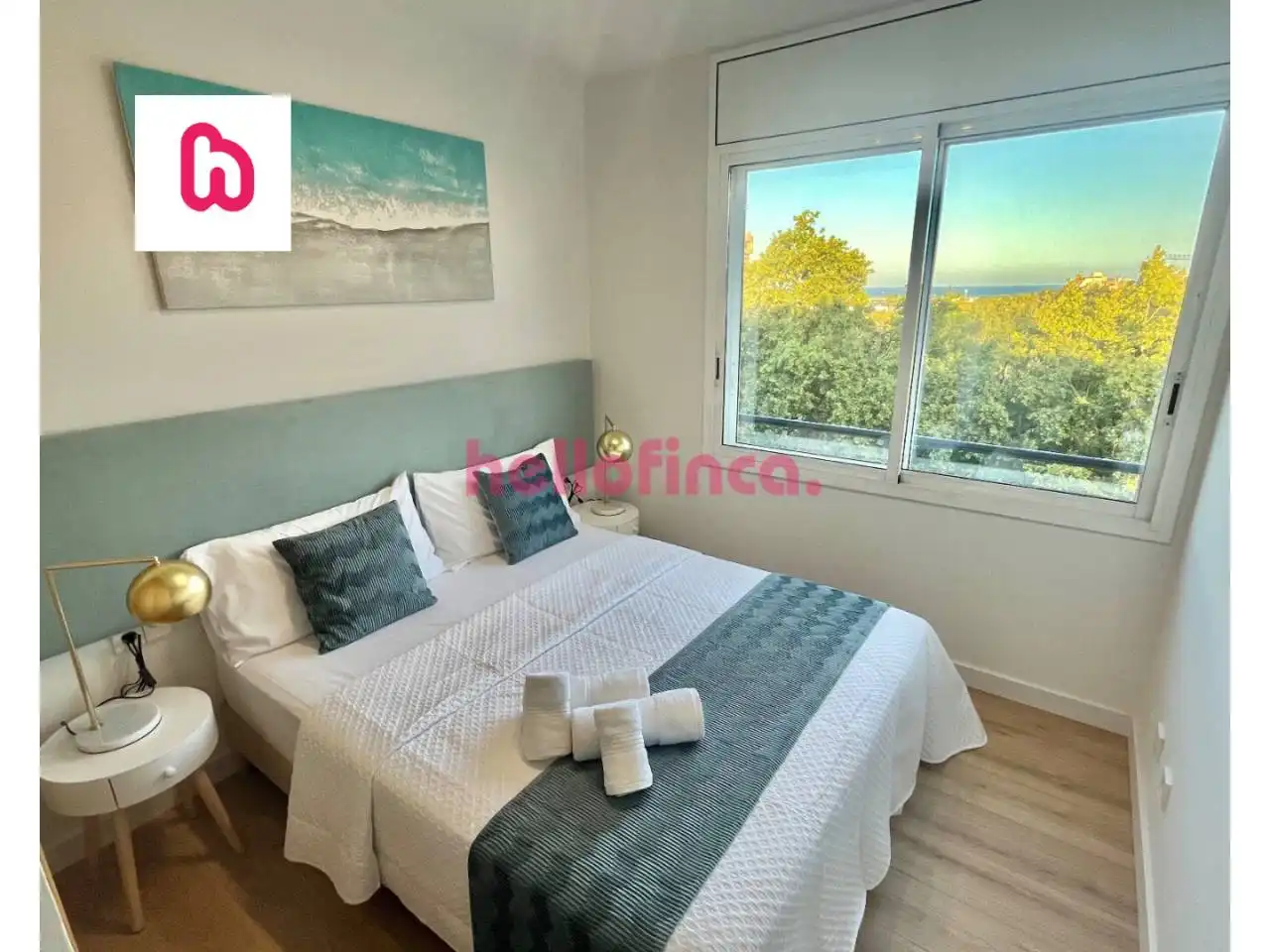 Habitación de Ático en venta en Sant Adrià de Besòs con Aire acondicionado, Calefacción y Parquet
