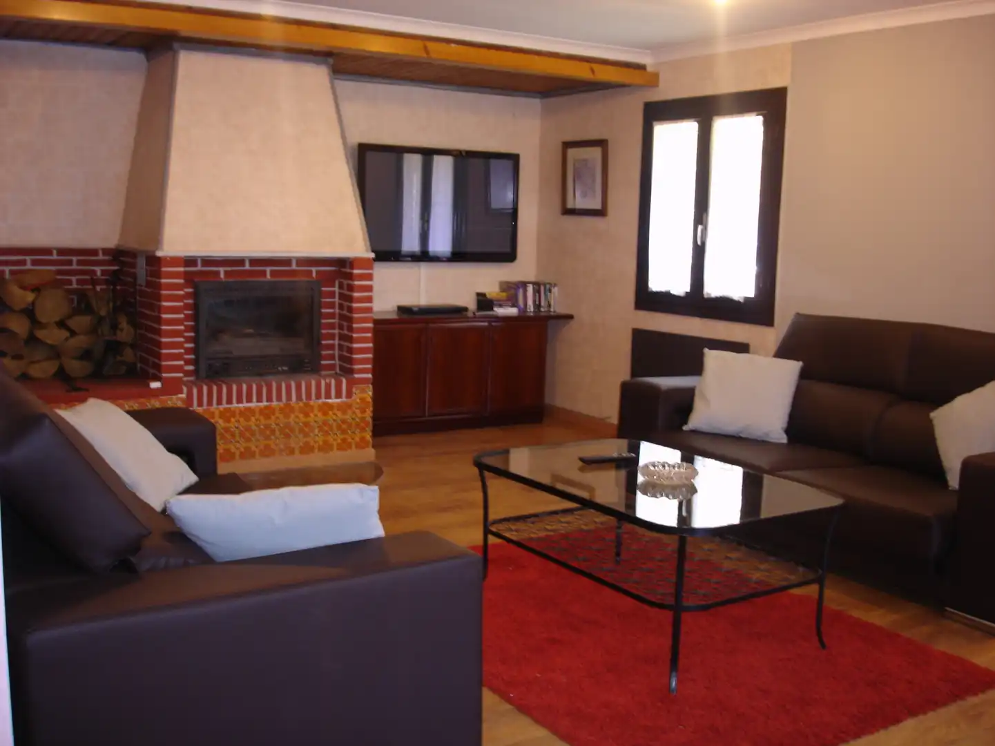 Sala d'estar de Casa o xalet en venda en Hernani amb Calefacció, Jardí privat i Piscina