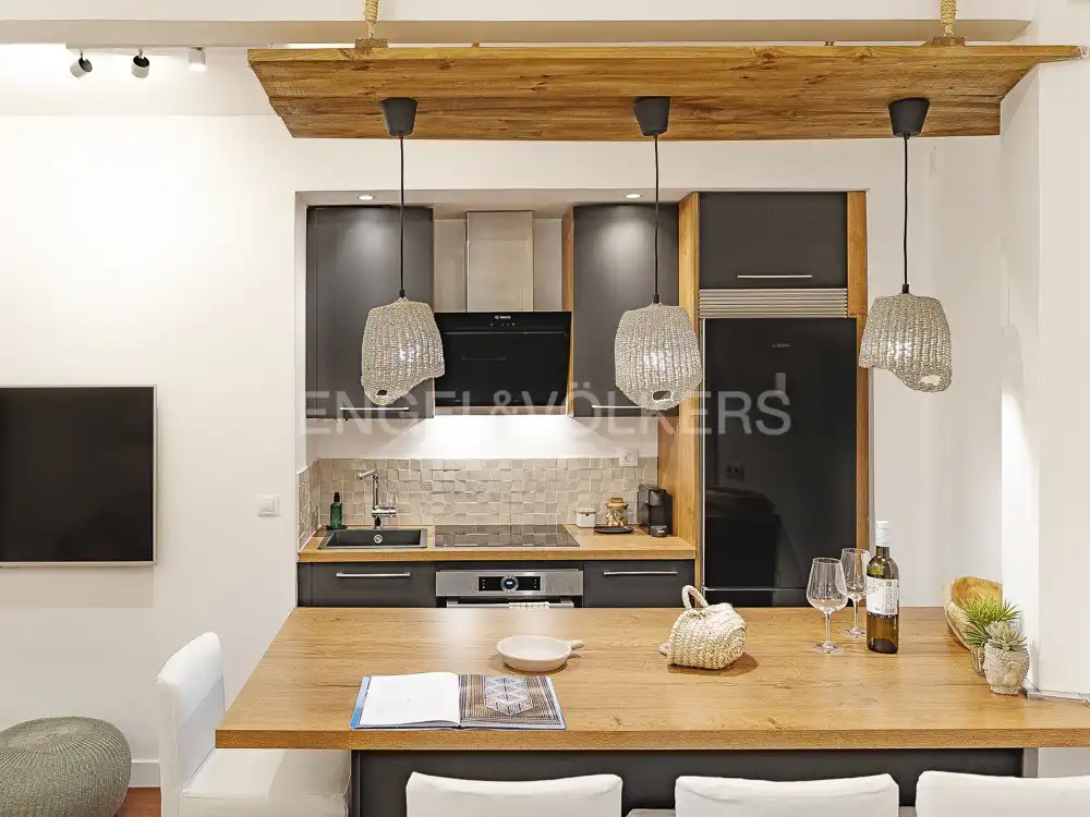 Cocina de Apartamento en venta en Madrid con Aire acondicionado y Calefacción