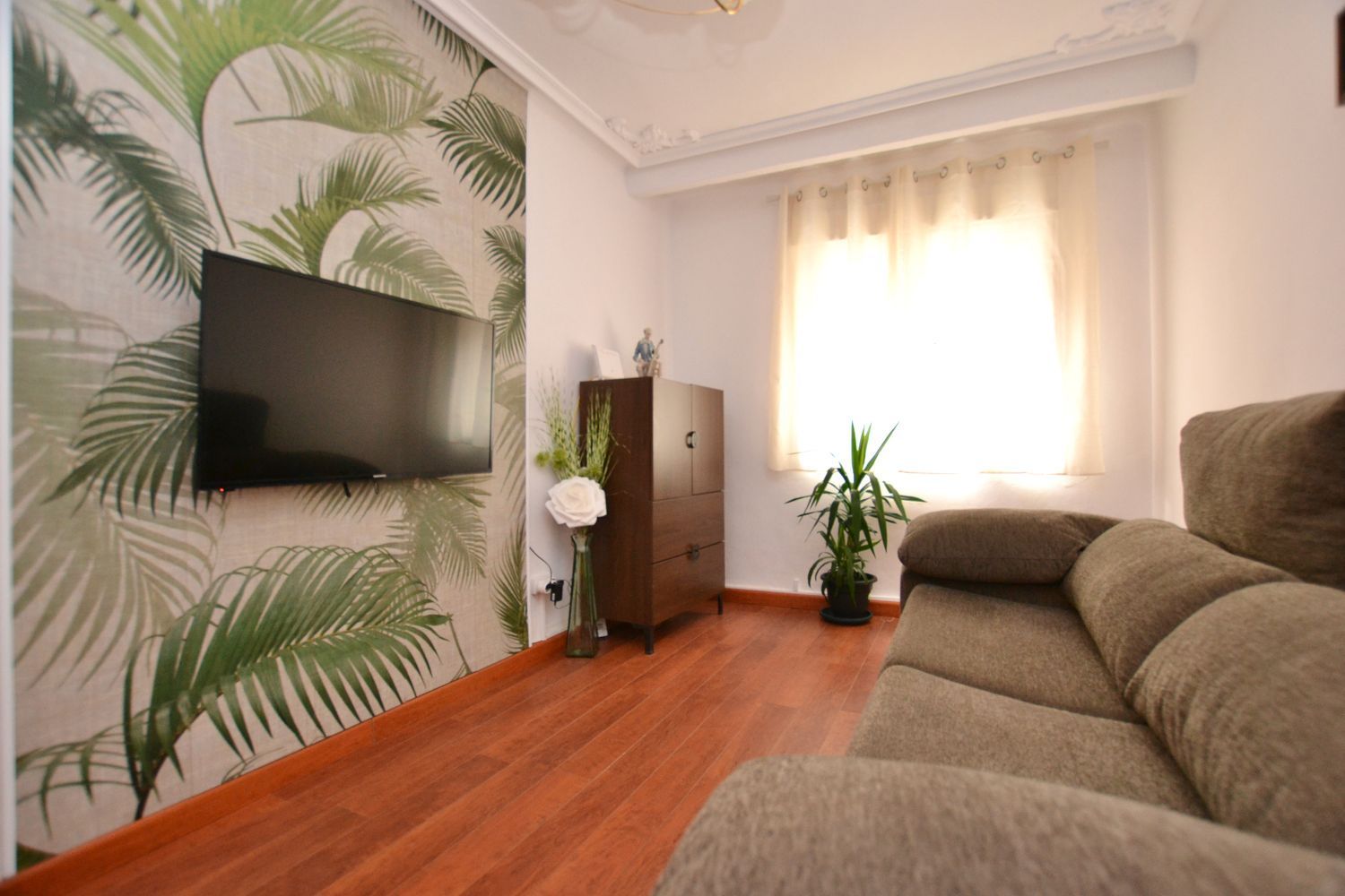 Living room of Flat for sale in Gijón   with Heating and Swimming Pool