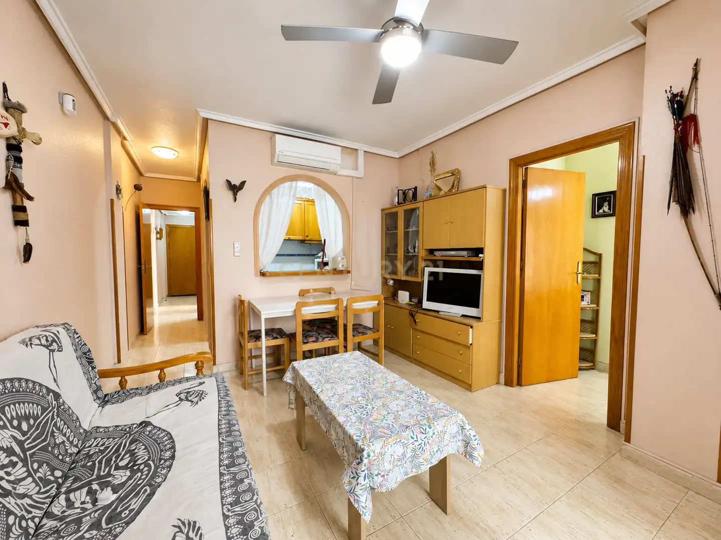 Sala d'estar de Apartament de lloguer en Playa del Acequión, Náufragos y Rocío del Mar