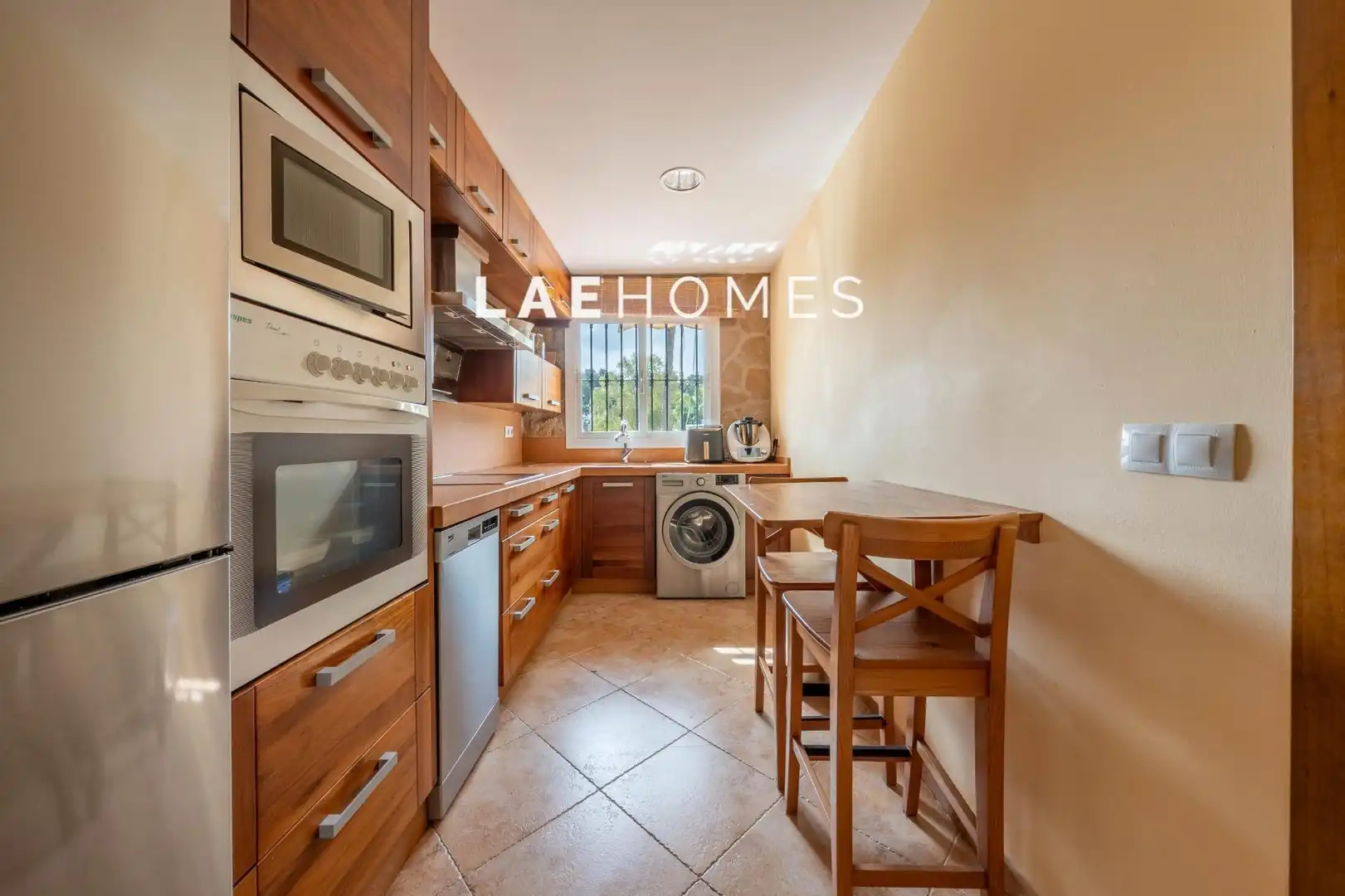 Cocina de Apartamento en venta en Marbella con Jardín privado, Terraza y Piscina comunitaria