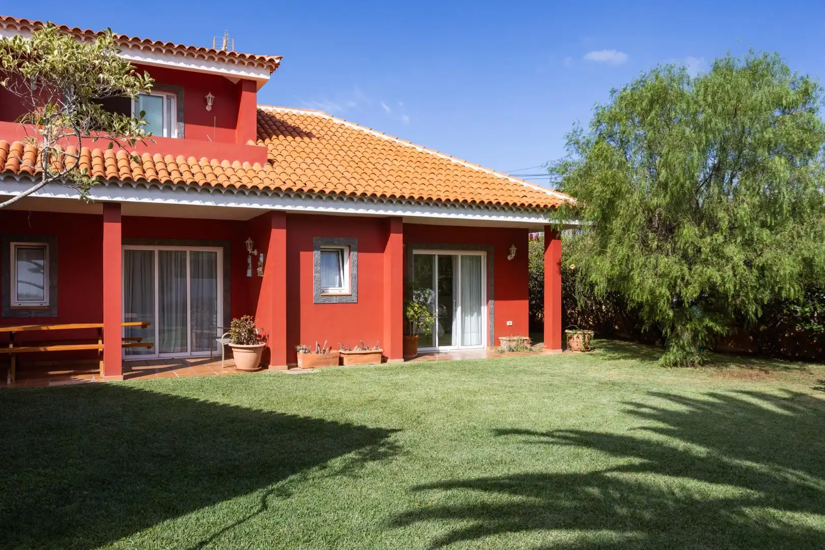 Vista exterior de Casa o chalet en venta en Puerto de la Cruz con Calefacción, Jardín privado y Parquet