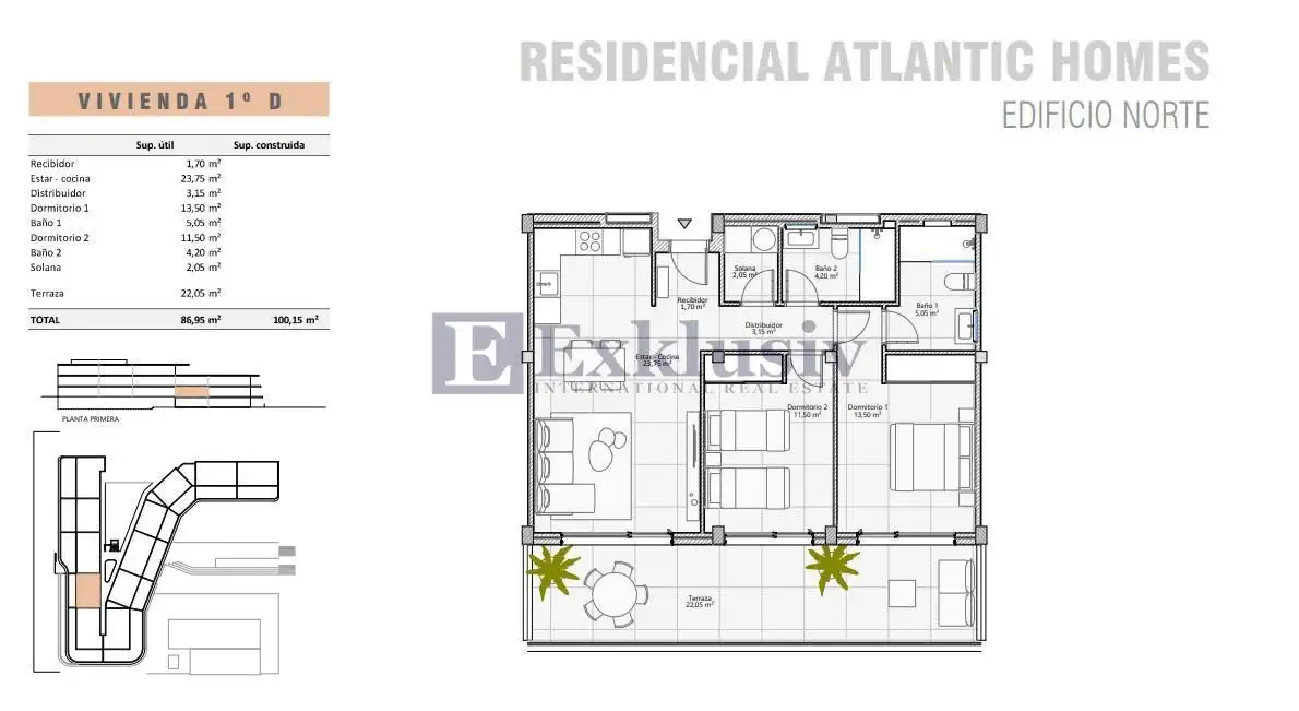 Piso con piscina en venta en Costa Adeje, imagen 3