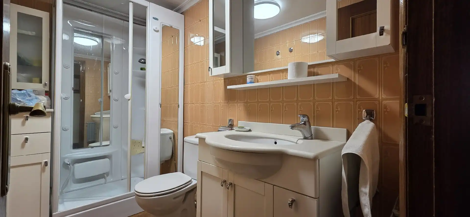 Badezimmer von Wohnung zum Verkauf in Palencia mit Heizung und Möbliert