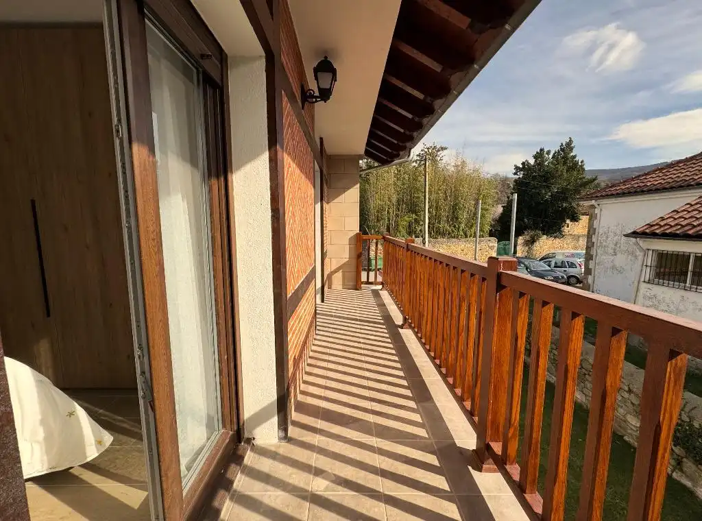 Balcony of Houses for sale in Molledo  with Heating, Private garden and Storage room