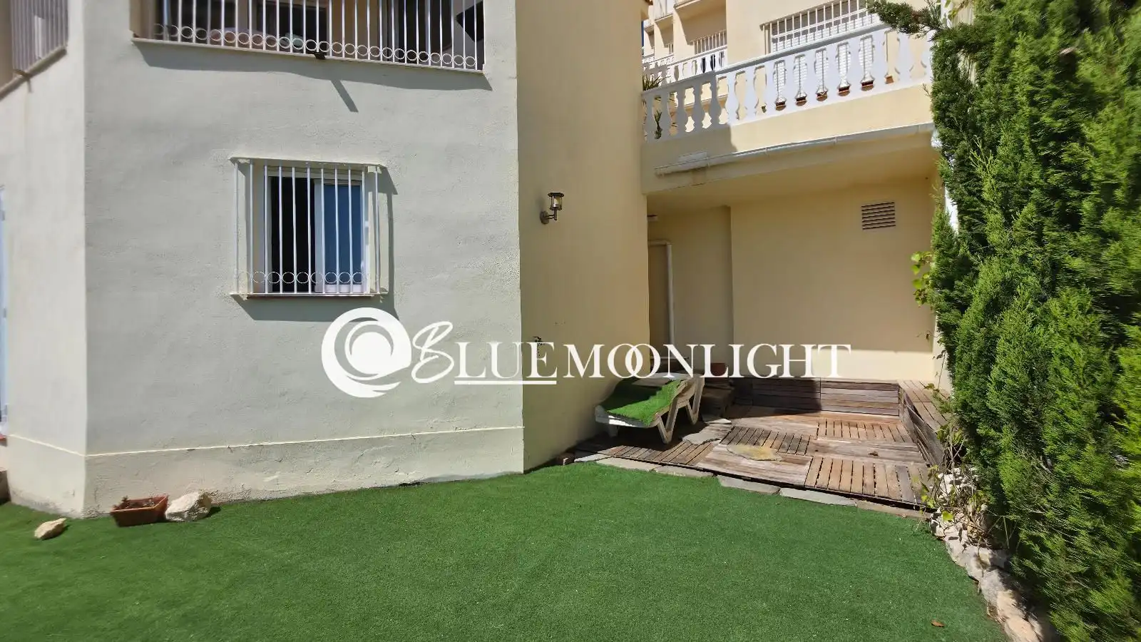 Terraza de Dúplex en venta en Peñíscola / Peníscola con Aire acondicionado, Calefacción y Jardín privado