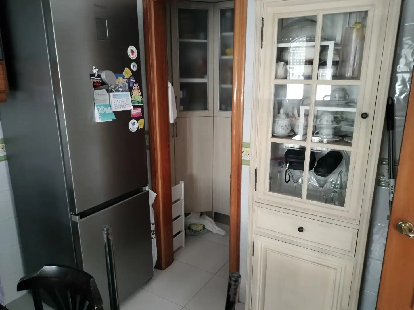 Cocina de Casa adosada en venta en Roquetas de Mar con Aire acondicionado, Terraza y Piscina