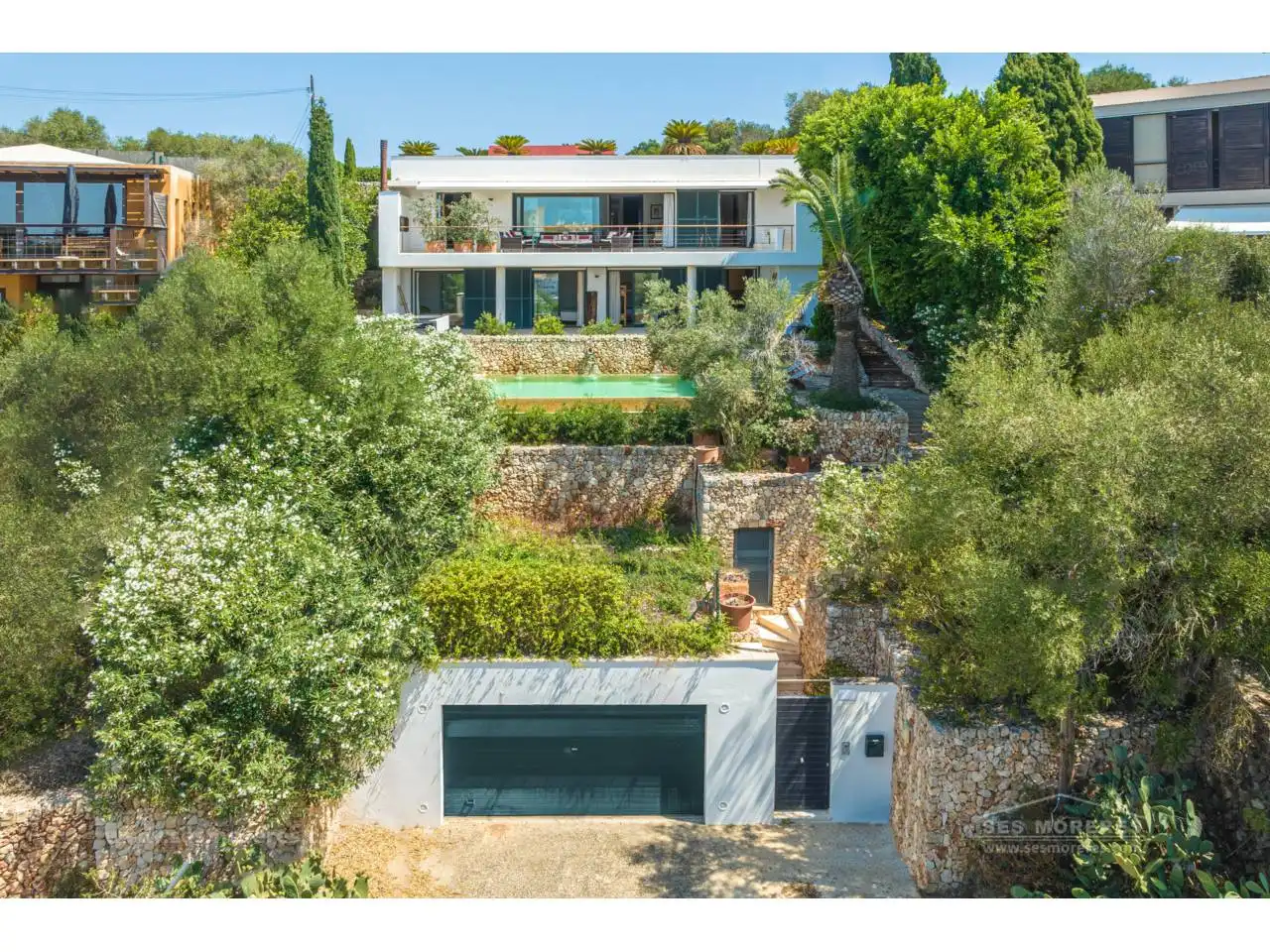 Exterior view of Houses for sale in Maó - Mahón  with Air Conditioner, Heating and Terrace