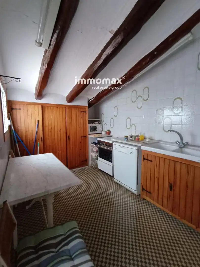 Cuina de Casa o xalet en venda en Torrelles de Foix amb Jardí privat i Terrassa