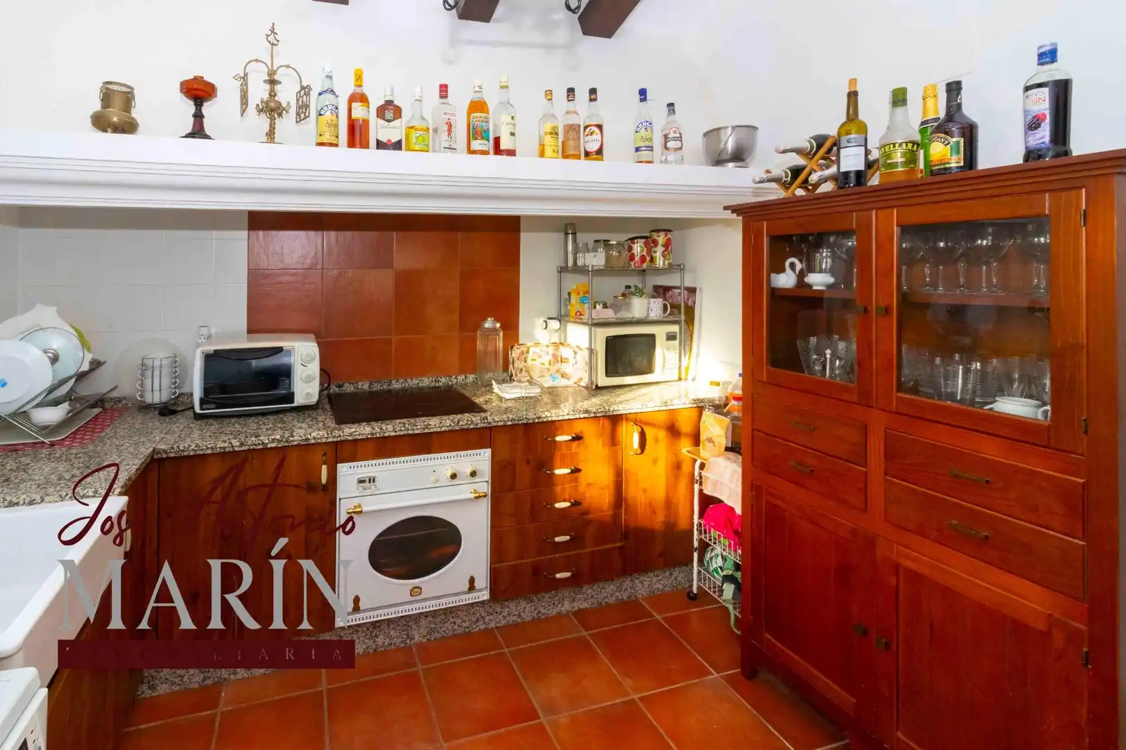 Küche von Country house zum Verkauf in Badajoz mit Privatgarten, Abstellraum und Schwimmbad