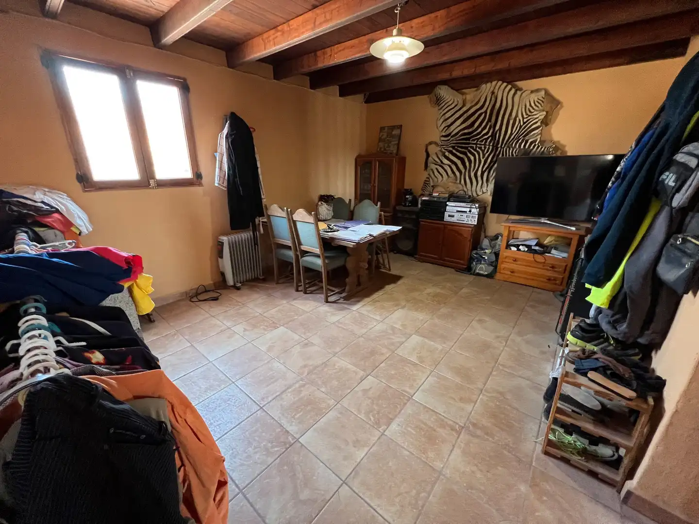 Sala d'estar de Finca rústica en venda en Tuineje amb Jardí privat, Terrassa i Traster